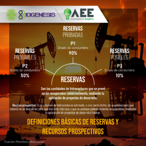 Definiciones básicas de reservas y productos prospectivos