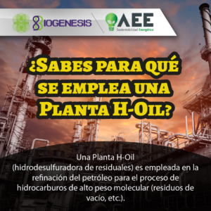 Para que se emplea una planta H-OIL